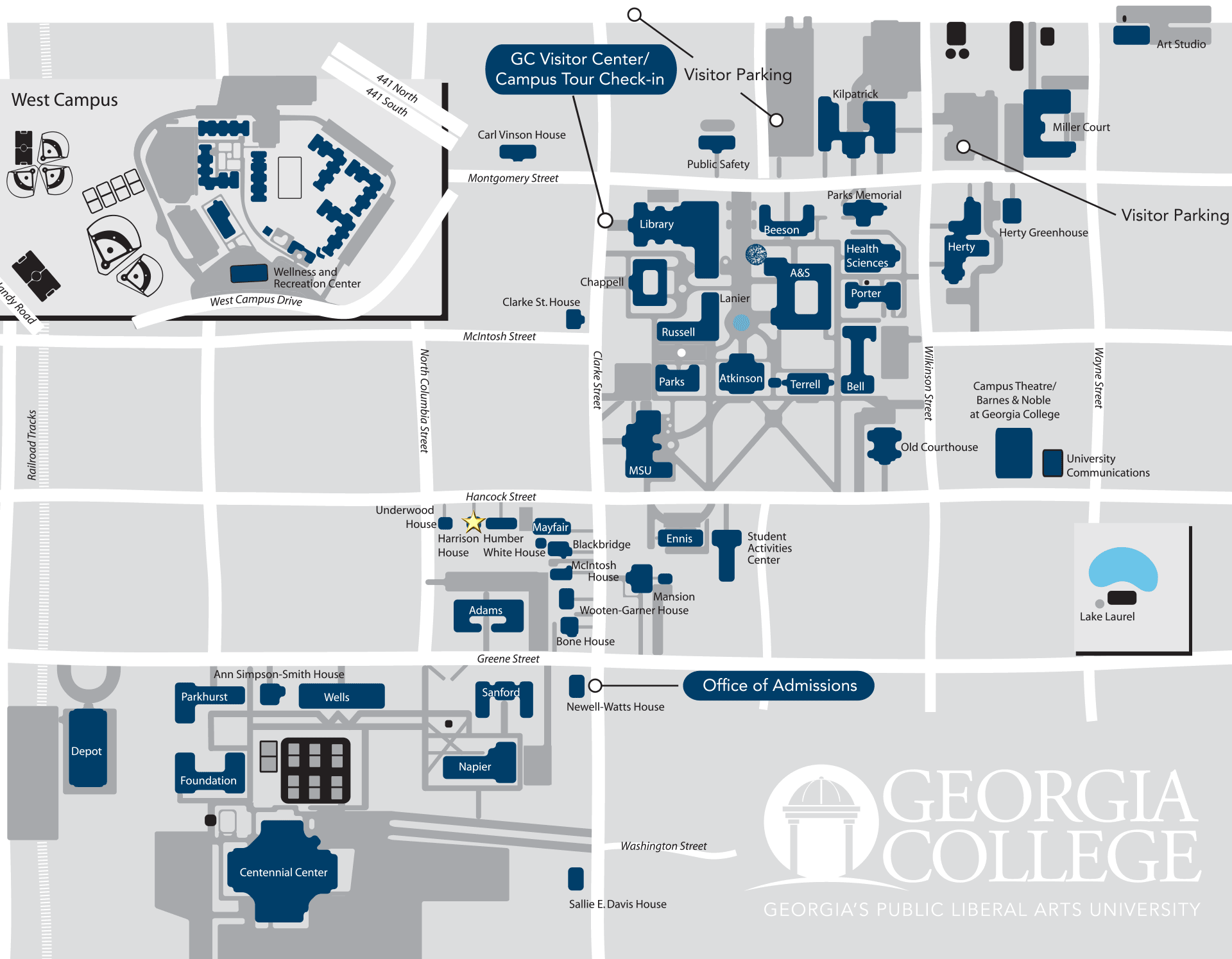 georgia college and state university map Georgia College Office Of Institutional Research And Effectiveness georgia college and state university map